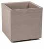 Lillepott Lamela 891-85, plastik, 40 cm, helepruun