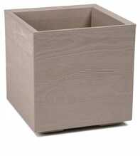 Lillepott Lamela 891-85, plastik, 40 cm, helepruun
