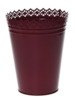 Lillepott OTE Lilly, metall, 15 cm, bordoo, 10 tk