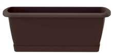 Plastist lillekast Prosperplast ISE400P, 40 x 18,4 x 15 cm, tumepruun