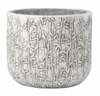 Lillepott Home4you Louna, 37 x 30 cm, valge/hall