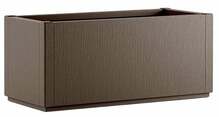 Lillekast Stefanplast Ethica, 80 x 36 x 35 cm, pruun
