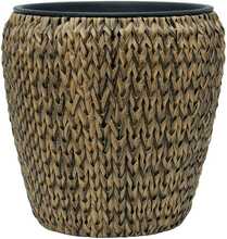 Lillepott Home4you Wicker, 46 x 46 x 46 cm, pruun