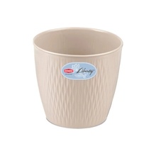 Lillepott Stefanplast Liberty, 16 x 15 cm, valge