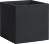 Lillepott Nicoli Momus 35, 35 x 35 x 35 cm, antratsiit