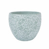 Lillepott Flora, D30 x H24,5 cm, must/hall