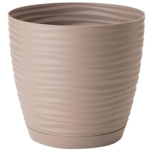 Lillepott Form Plastic Sahara 3041-051, 23 cm, pruun