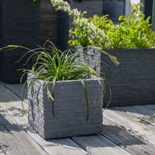 Lillepott Kubus, 40 x 40 cm, telliskivipall, PATIO