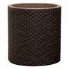 Lillepott Keter Large Cylinder, pruun, 44 cm x 44 cm x 44 cm