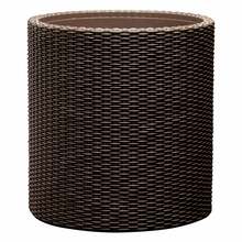 Lillepott Keter Large Cylinder, pruun, 44 cm x 44 cm x 44 cm