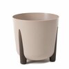 Lillepott Lamela Frida 254-85, plastik, helepruun
