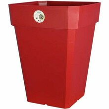 Lillepott Riviera Soleilla, kandiline, 49 x 49 x 50 cm, 65 l, punane