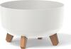 Lillepott Prosperplast Gracia Low, DGRL300L-S449, valge