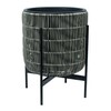 Lillepott Home4you Wicker, 38 x 38 x 49 cm, helehall