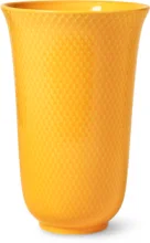 Lillepott Lyngby Rhombe, 20 cm, kollane