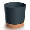 Lillepott Prosperplast Tubo PM DPOD240-S433/4665W, 23,9 cm, must