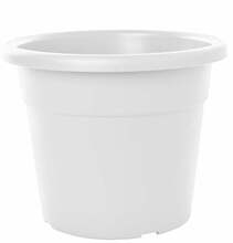 Lillepott Domoletti MA000040, plastik, 40 cm, valge