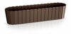 Piklik lillepott Prosperplast Boardee, pruun, 58,7 x 14,4 x 13 cm