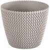 Lillepott Prosperplast Splofy DSP160, plastik, 15,7 cm, pruun