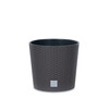 Lillepott Prosperplast Rato Round, 4L, tumepruun, D200 x H190 mm