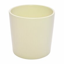 Lillepott Domoletti, keraamika, 23 cm, beež/liivapruun