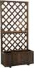 Puidust lillekast Outsunny trellisega, ronitaimedele, 72,5 x 31,5 x 149,5 cm