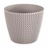 Lillepott Prosperplast Splofy, plastik, 18,7 x 15,8 cm, pruun