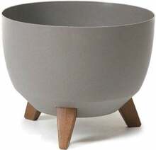 Lillepott Lamela Roma Eco Wood, 40 cm, hall