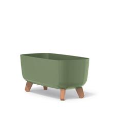 Lillepott Prosperplast Gracia Case DGCL400-5615C, rohekashall