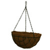 Rippuv lillepott Besk, kookos, 35 cm, 9055632