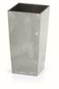 Plastikust lillepott Prosperplast Urbi Square Beton, 26,5 x 26,5 x 50 cm, hall