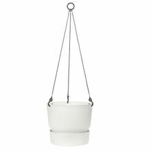 Riputatav lillepott Elho Greenville, valge, 23,9 x 20,3 cm
