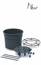 Plastikust tomatipott Prosperplast, tumehall, 29,5 x 23,6 cm