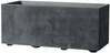Lillepott Deroma 9DG24SZA, plast, 59 x 25 cm, antratsiit