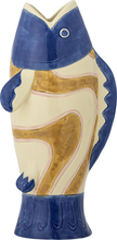 Vaas Bloomingville Irving, keraamika, 22 cm, sinine