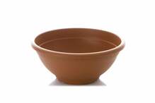 Lillepott Plasticotto, plastik, 30 cm, pruun