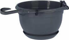 Lillepott Form Plastic Malta, 2504, plastik, 27 cm, hall