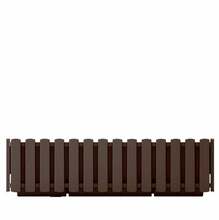 Piklik lillekast Prosperplast Boardee Fencycase DDEF600-R222, 58 x 18 cm, pruun