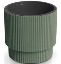 Plastikust lillepott Prosperplast Milly, 39,5 x 37,5 cm, roheline