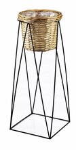 Lillepott Mondex Swen, 26 x 70 cm, naturaalne