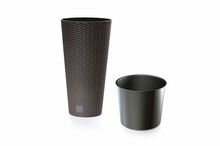 Lillepott Prosperplast Rato Tubus, pruun, 25 x 48 cm