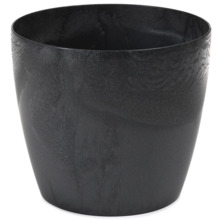 Lillepott Lamela Magnolija, plast, 30 cm, tumehall