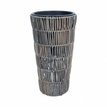 Lillepotiümbris Home4you Wicker, 28 x 50 cm, hall