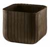Lillepott Keter Cube Planter, 50,5 l, pruun