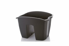 Riputatav lillepott Prosperplast Crown DCRO240, plast, 24 x 28 cm, hall
