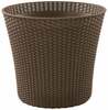 Lillepott Keter Conic Planter, plastik, 54 cm, pruun