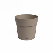 Lillepott Artevasi Capri Large, plastik, läbimõõt 30 cm, taupe