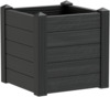Lillepott veepaagiga Teraplast Trama 001, 42 x 42 x 40 cm, antratsiit