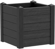 Lillepott veepaagiga Teraplast Trama 001, 42 x 42 x 40 cm, antratsiit