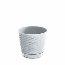 Lillepott Drlo, 25 cm, valge